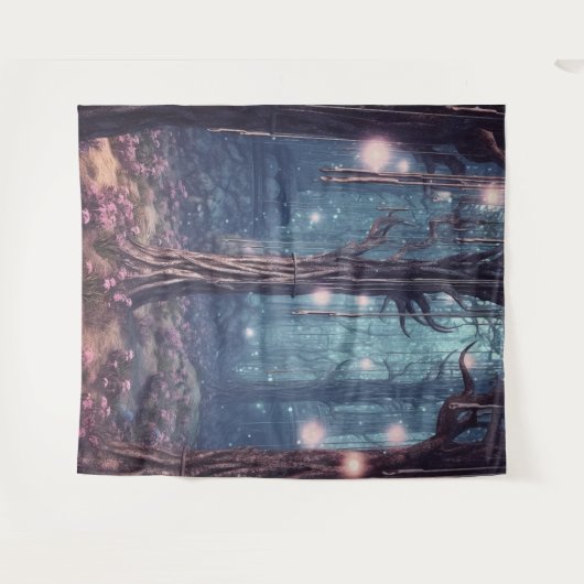 Beautiful Evening Wedding Backdrop タペストリー (正面(横))