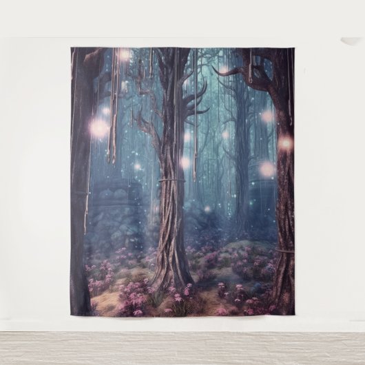 Beautiful Evening Wedding Backdrop タペストリー (正面)