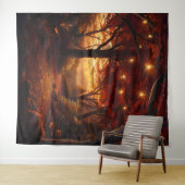 Beautiful Evening Wedding Backdrop タペストリー (インサイチュ(横))