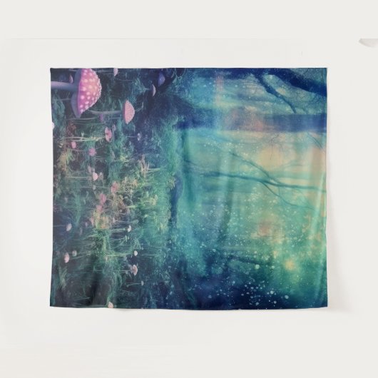 Beautiful Evening Wedding Backdrop タペストリー (正面(横))