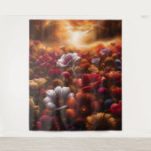 Beautiful Evening Wedding Backdrop タペストリー (正面)