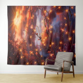 Beautiful Evening Wedding Backdrop タペストリー (インサイチュ(横))