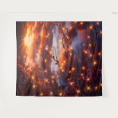 Beautiful Evening Wedding Backdrop タペストリー (正面(横))