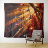 Beautiful Evening Wedding Backdrop タペストリー (インサイチュ(横))