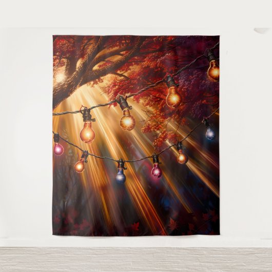 Beautiful Evening Wedding Backdrop タペストリー (正面)
