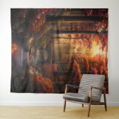 Beautiful Evening Wedding Backdrop タペストリー (インサイチュ(横))