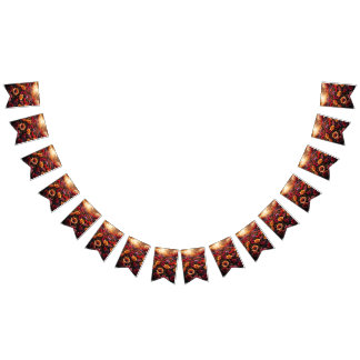 Beautiful Evening Wedding Backdrop バンティングフラッグ