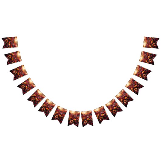 Beautiful Evening Wedding Backdrop バンティングフラッグ (全)