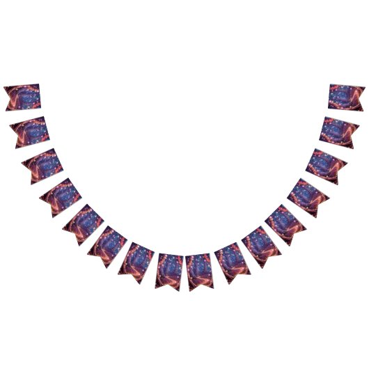 Beautiful Evening Wedding Backdrop バンティングフラッグ (全)