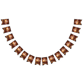 Beautiful Evening Wedding Backdrop バンティングフラッグ