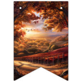 Beautiful Evening Wedding Backdrop バンティングフラッグ (第1の旗)