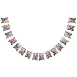 Beautiful Evening Wedding Backdrop バンティングフラッグ