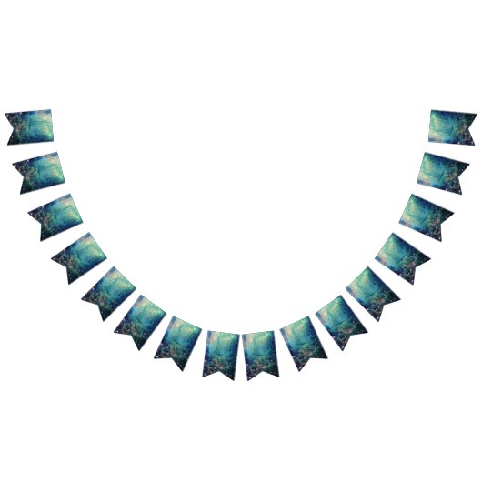 Beautiful Evening Wedding Backdrop バンティングフラッグ (全)