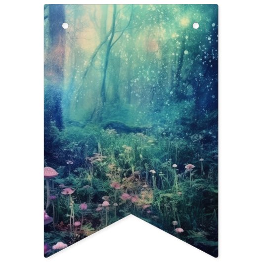 Beautiful Evening Wedding Backdrop バンティングフラッグ (第2の旗)