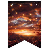 Beautiful Evening Wedding Backdrop バンティングフラッグ (第2の旗)