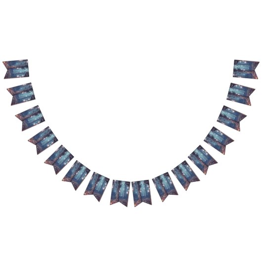 Beautiful Evening Wedding Backdrop バンティングフラッグ (全)