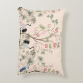 Beautiful exotic chinoiserie wallpaper. Hand drawn アクセントクッション (裏面(縦))