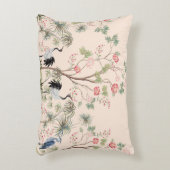 Beautiful exotic chinoiserie wallpaper. Hand drawn アクセントクッション (正面(垂直))