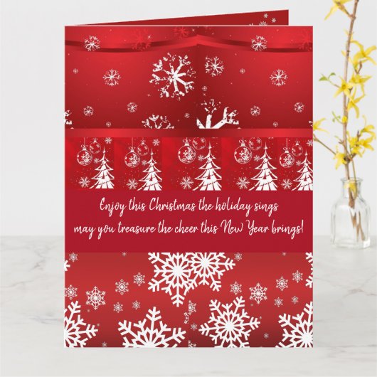 Beautiful Expressions - Holiday Greeting Cards カード (黄色い花)