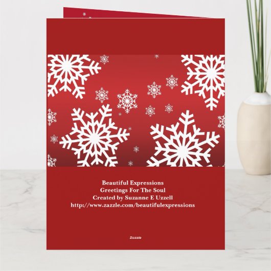 Beautiful Expressions - Holiday Greeting Cards カード (裏面)