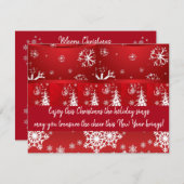 Beautiful Expressions - Holiday Greeting Cards シーズンカード (正面/裏面)