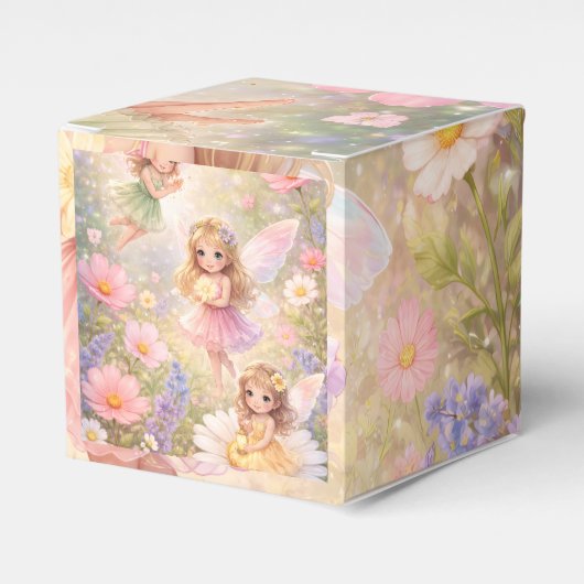 Beautiful Fairy and lovely flowers  フェイバーボックス (正面サイド)