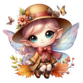 Beautiful fairy in autumn tシャツ