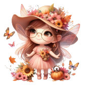 Beautiful fairy in autumn tシャツ