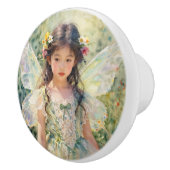 Beautiful Fairy with Flowers | Fairytale セラミックノブ (右)