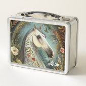 Beautiful Fantasy Horse メタルランチボックス (裏面)