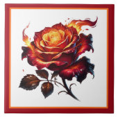 Beautiful Fantasy rose lovers  タイル (正面)