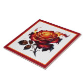 Beautiful Fantasy rose lovers  タイル (側面)