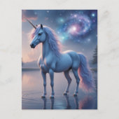 Beautiful Fantasy Unicorn ポストカード (正面)