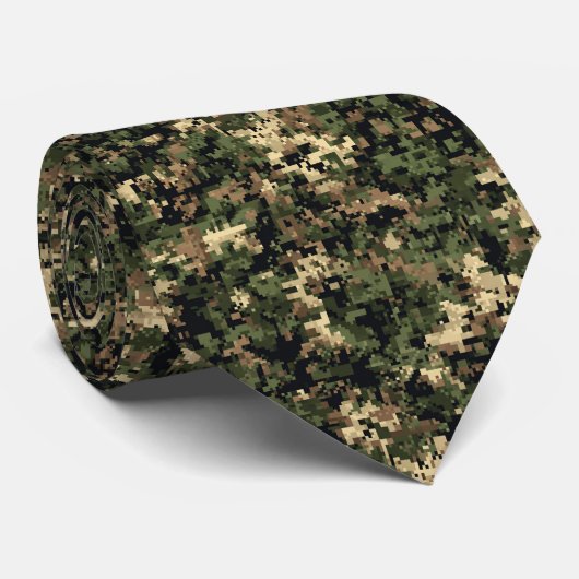 Beautiful Father'S Day Gifts Camouflage ネクタイ (ロール)