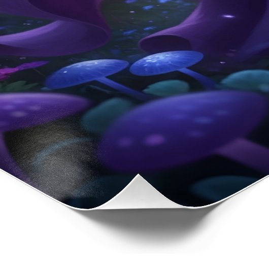 Beautiful February Amethyst Fairy ポスター (コーナー)