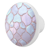 Beautiful feminine mother of pearl inspired セラミックノブ (右)