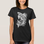 Beautiful Fish Vector Graphic Nature Water Sea Riv Tシャツ (正面)