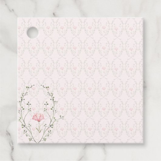 Beautiful Floral  フェイバータグ (正面)