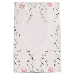 Beautiful Floral  ミディアムペーパーバッグ