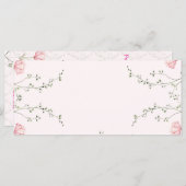 Beautiful Floral  メニュー (正面/裏面)