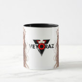 Beautiful Floral Anime Girl – Soft Pastel Aesthe マグカップ (中央)