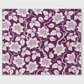 Beautiful Floral Background ラッピングペーパー (フラット)