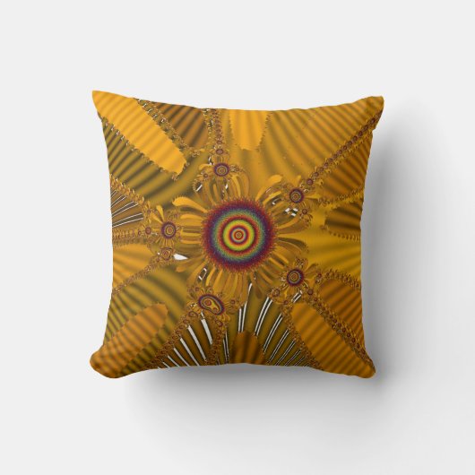 Beautiful Floral Pattern クッション (正面)