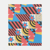 Beautiful Floral Pattern  フリースブランケット (正面)