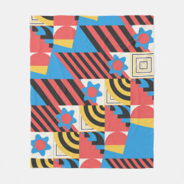 Beautiful Floral Pattern  フリースブランケット