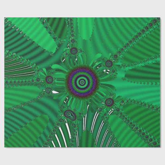 Beautiful Floral Pattern  ラッピングペーパー (フラット)