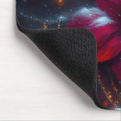 Beautiful Flower Bloom on Desktop/Laptop Computer マウスパッド (コーナー)