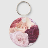 Beautiful flower keychain キーホルダー (正面)