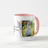 beautiful flower photo frame マグカップ (正面右)