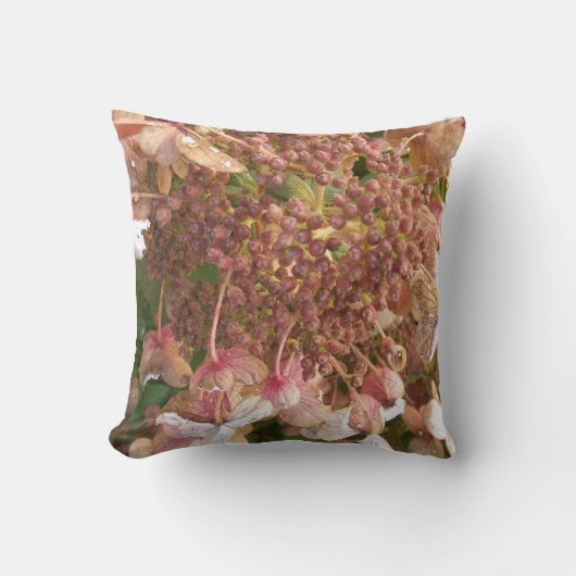 Beautiful Flower Throw Pillow クッション (正面)